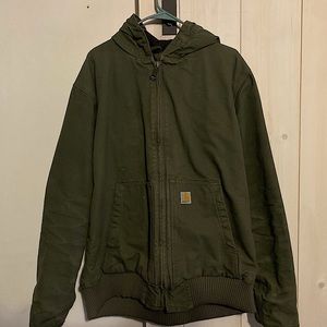 Vintage army green carhartt jacket